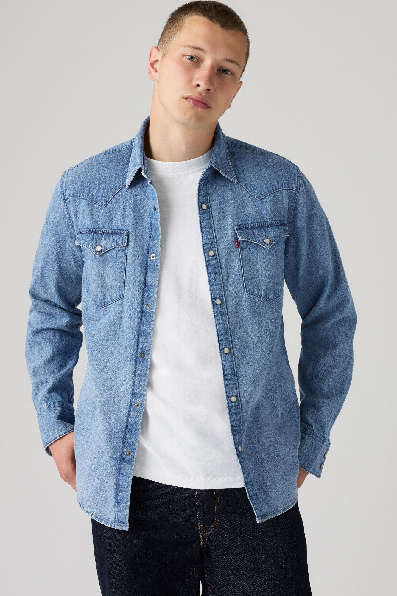 Levi's Camisa de ganga Levis&reg; Azul