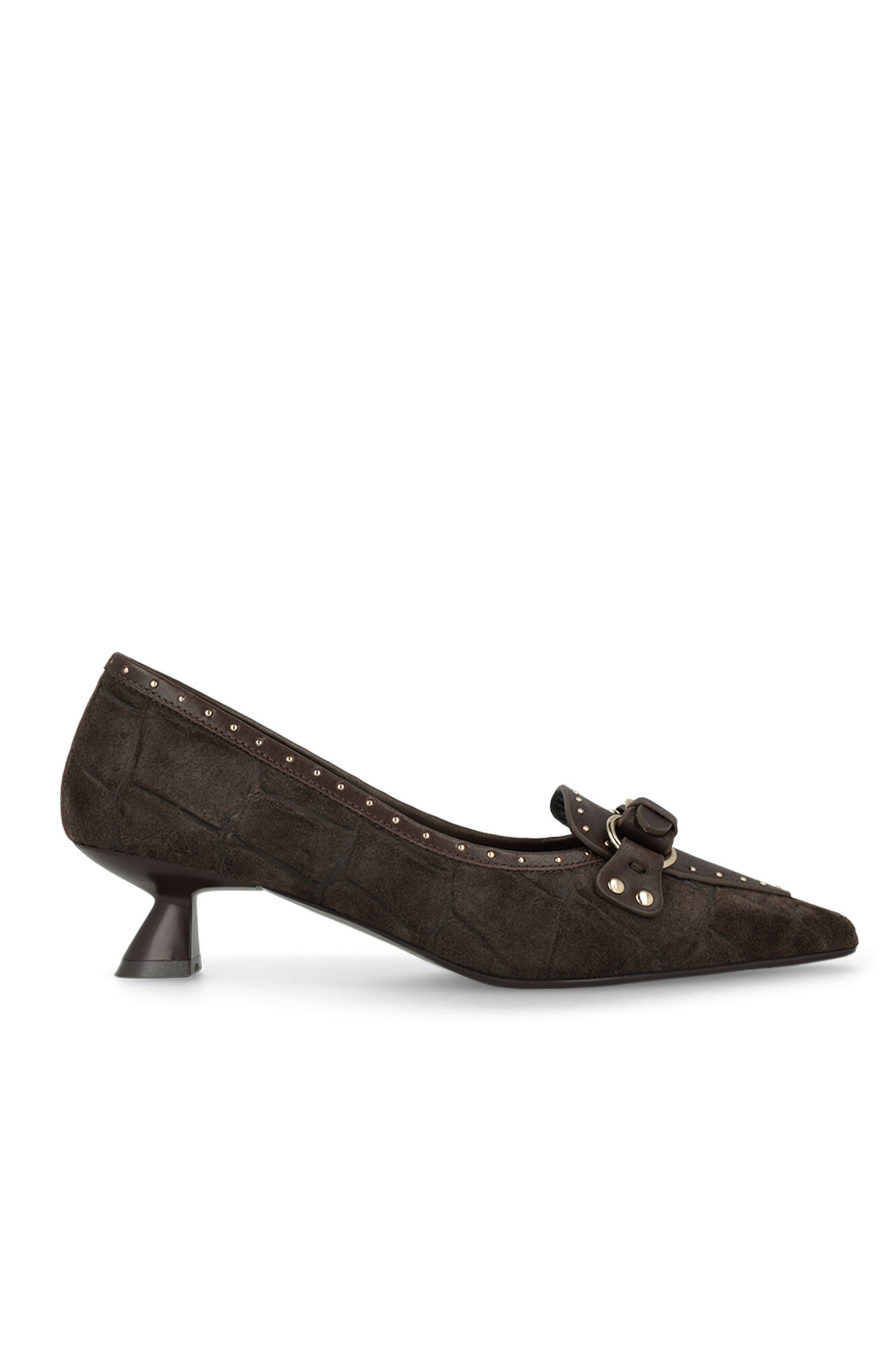 Lodi Sapatos de salto em pele gravada