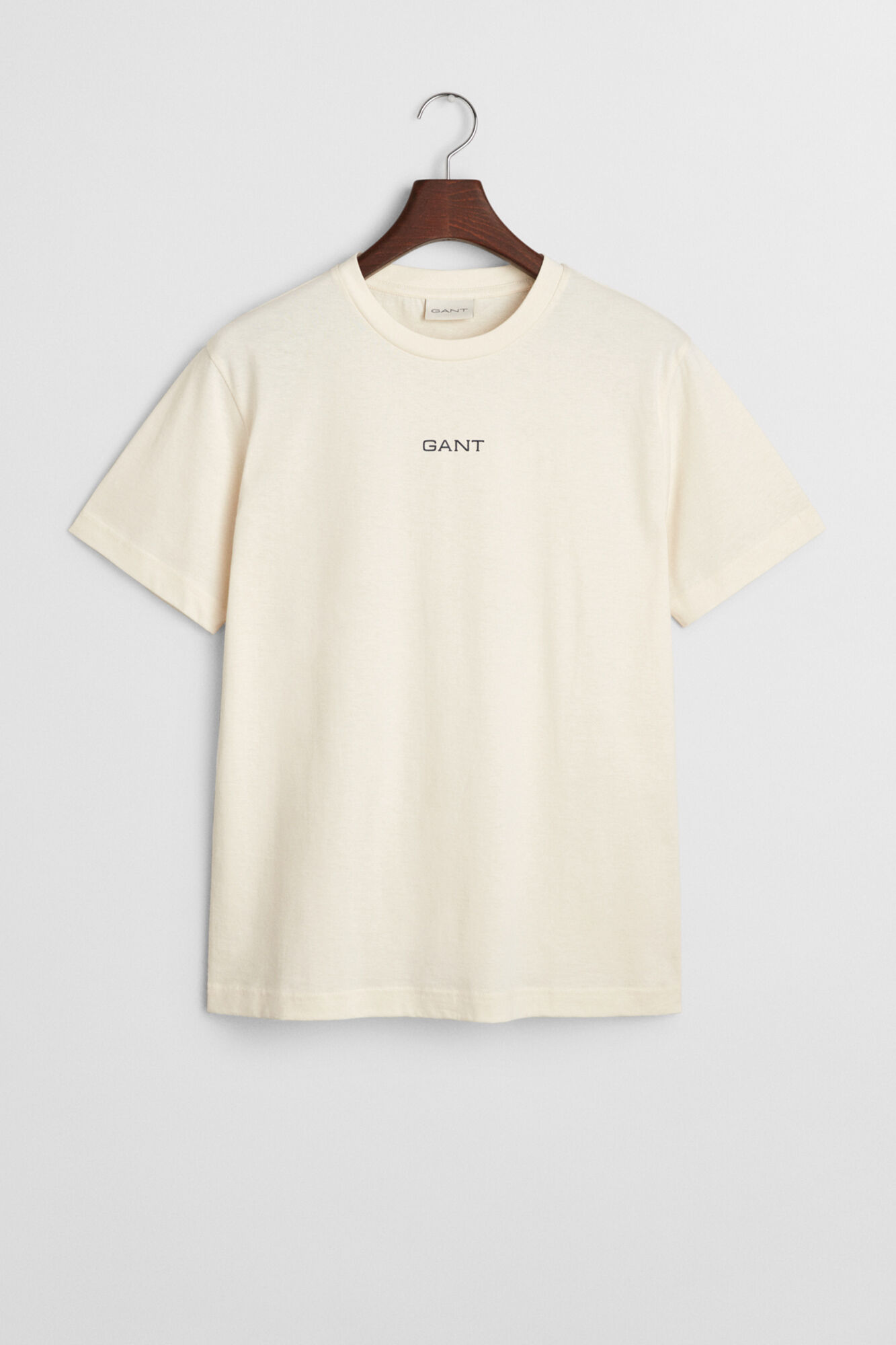Gant Camiseta gr&aacute;fica GANT pequena Ecru