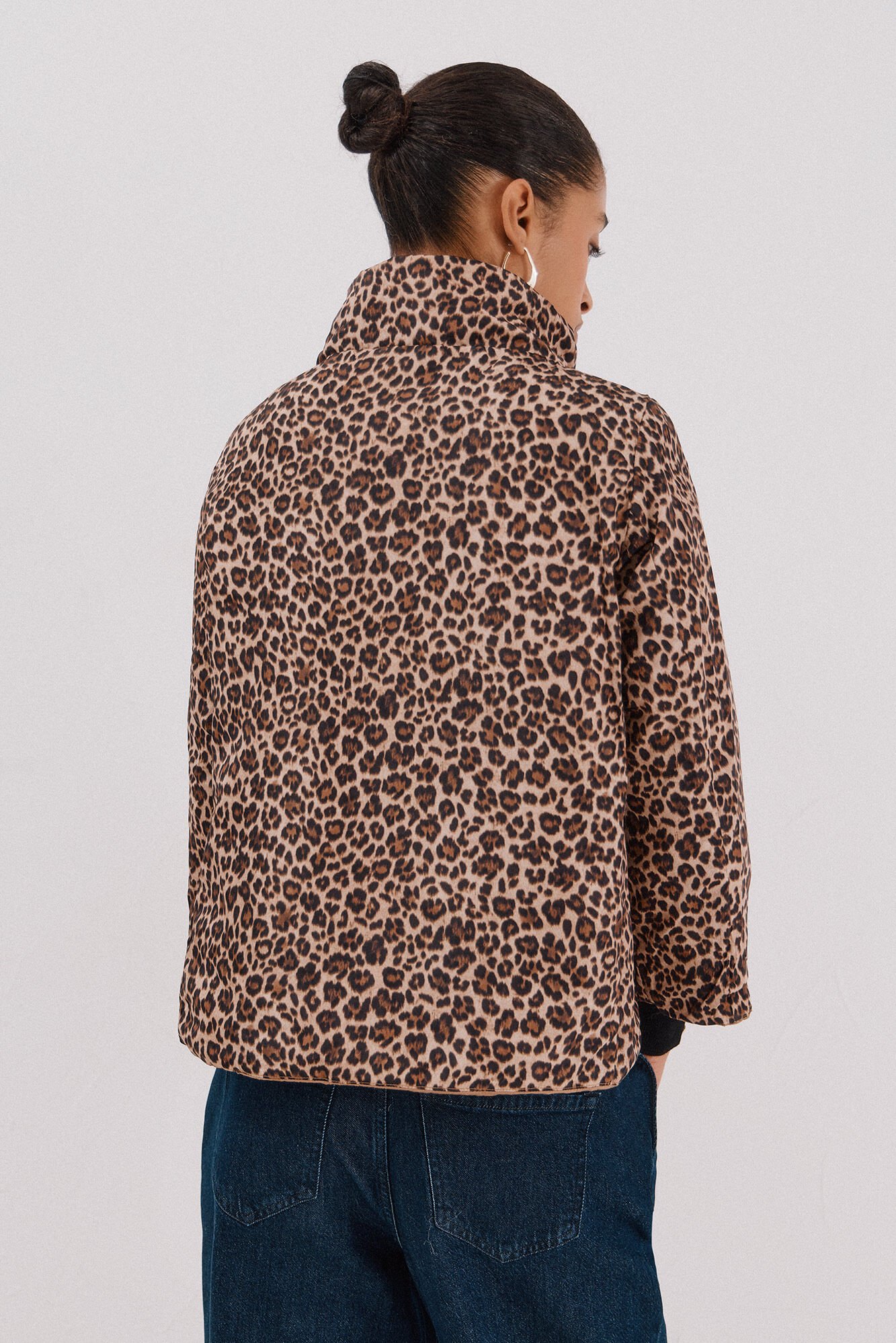 Cortefiel Blus&atilde;o revers&iacute;vel thermolite&reg; Tostado