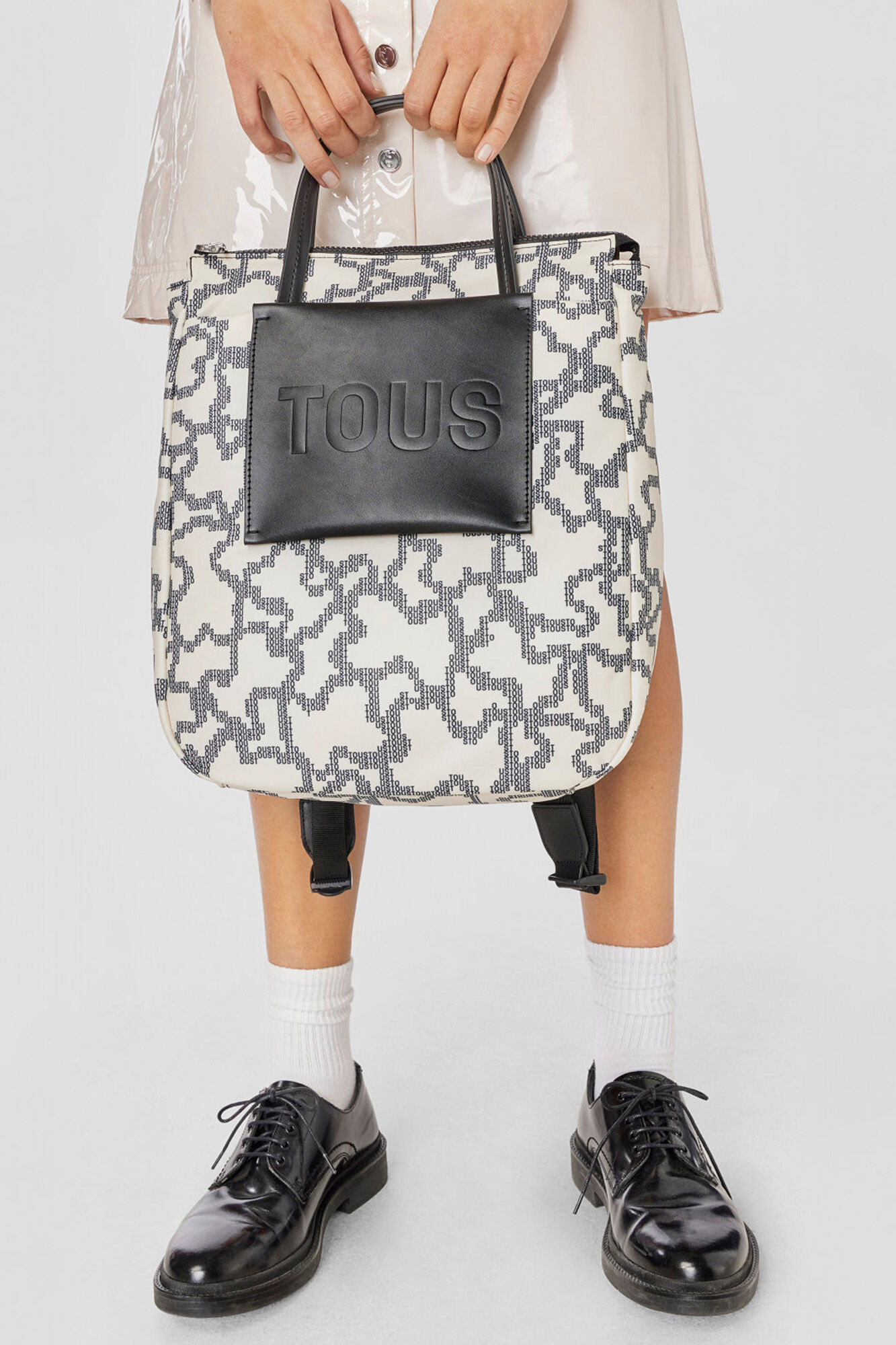 Tous Mochila beige Kaos Pix Soft Beige