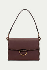 Hispanitas Bolsa hobo com fecho magnético Castanho