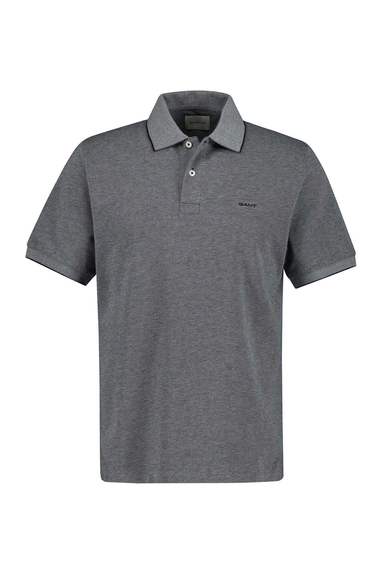 Gant Polo em dois tons Cinzento