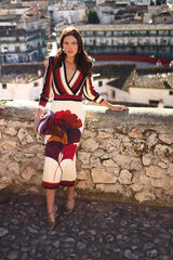 Panambi Vestido de poeta Amarelo