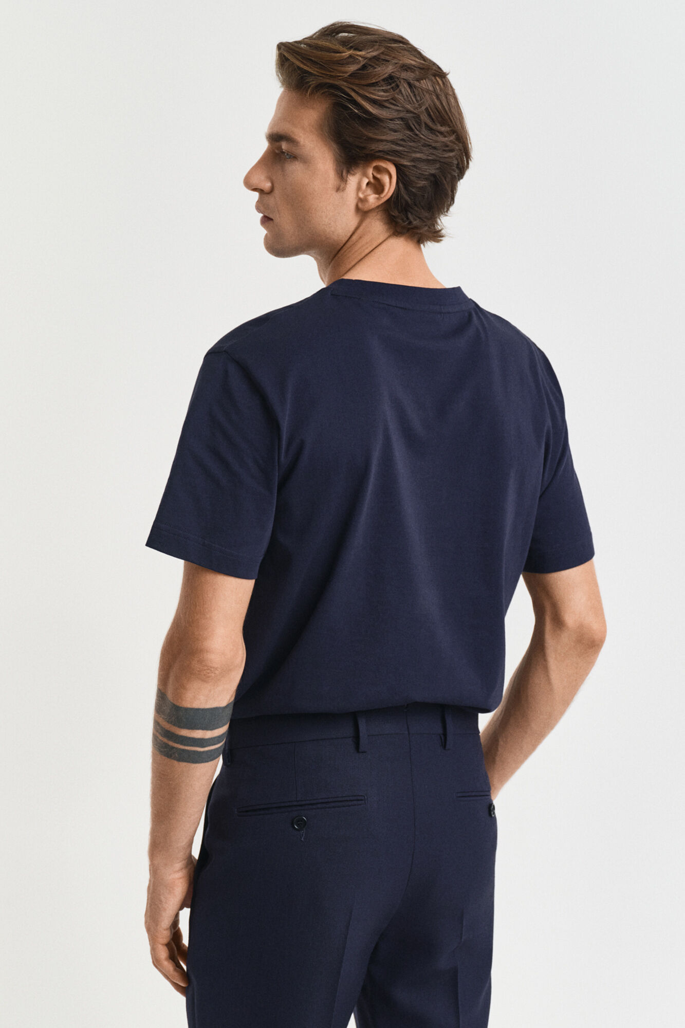 Gant Small GANT Graphic T-shirt Navy