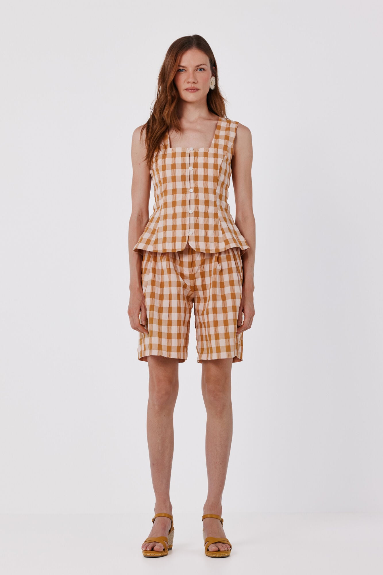 Cortefiel Camisa xadrez Vichy