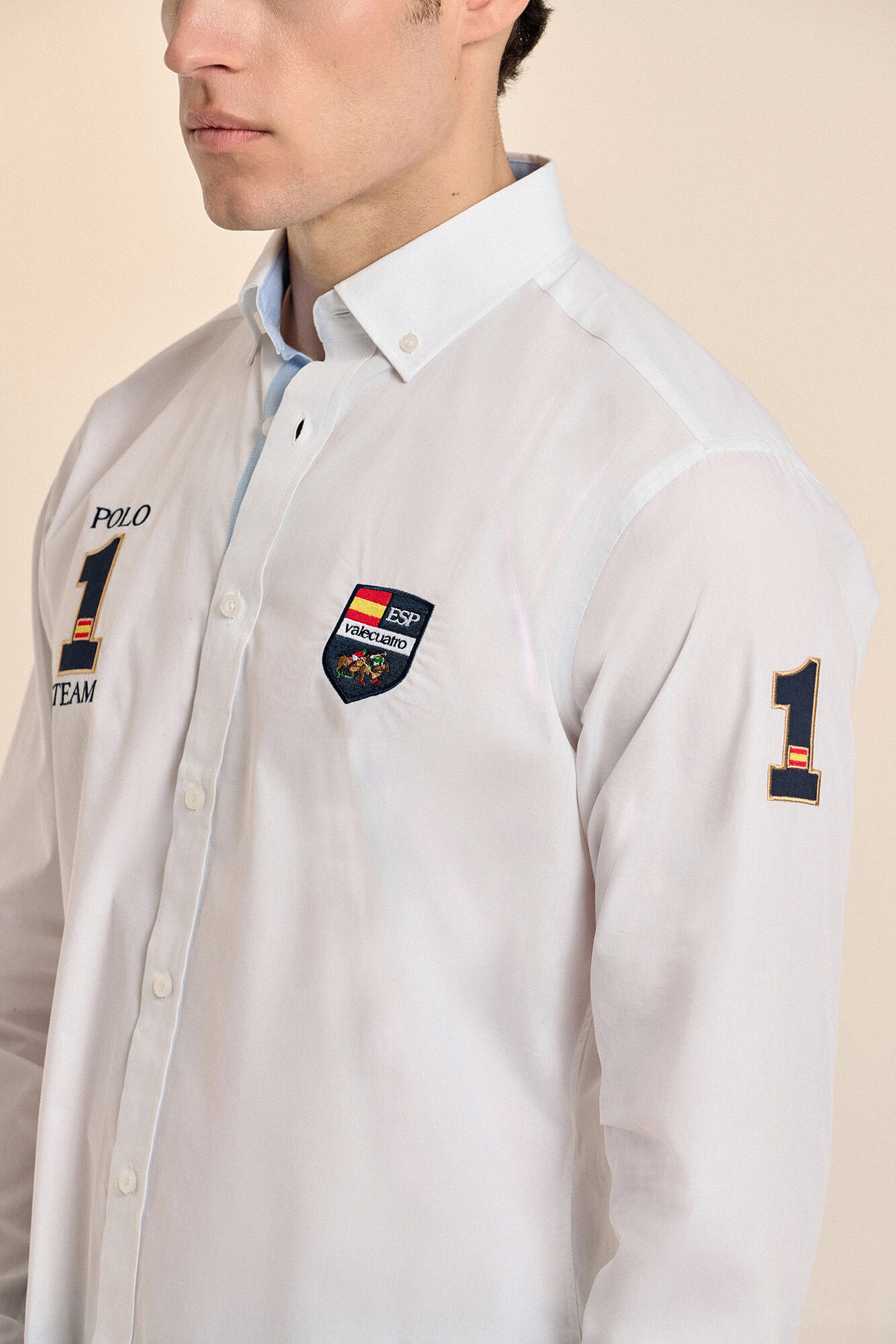 Valecuatro Camisa da Espanha Branco