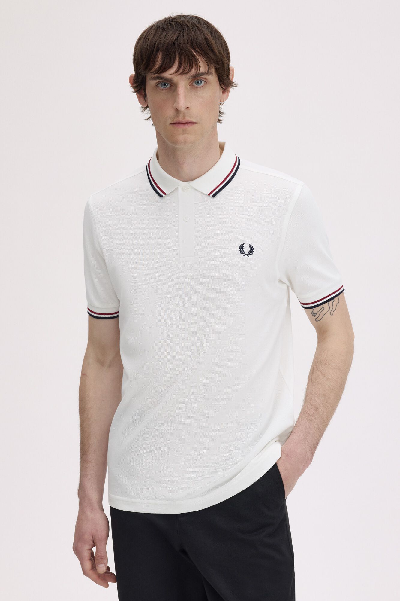 Fred Perry Polo con dos tonos Fred Perry
