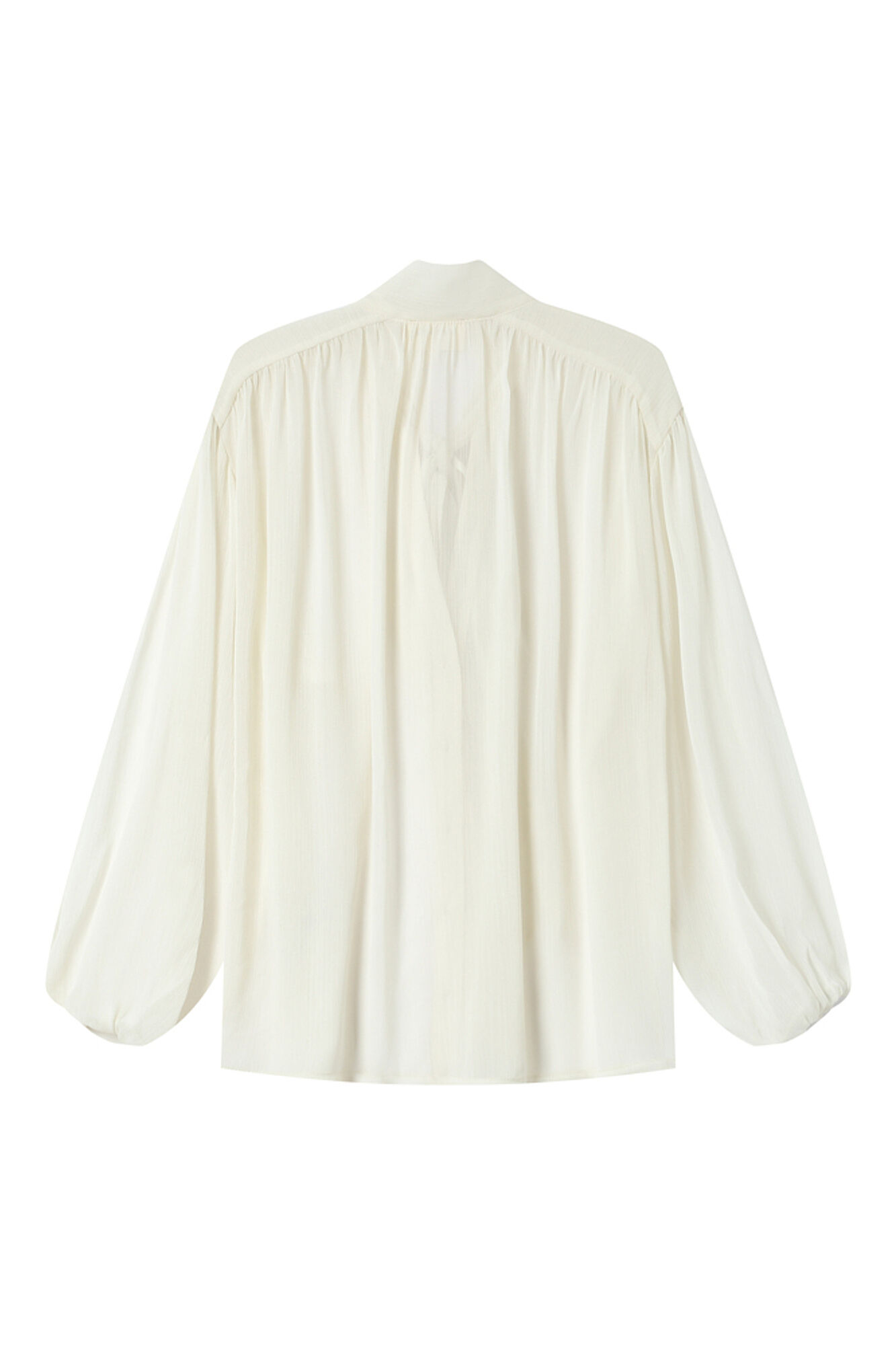 Grace & Mila Blusa esvoa&ccedil;ante com la&ccedil;ada Branco