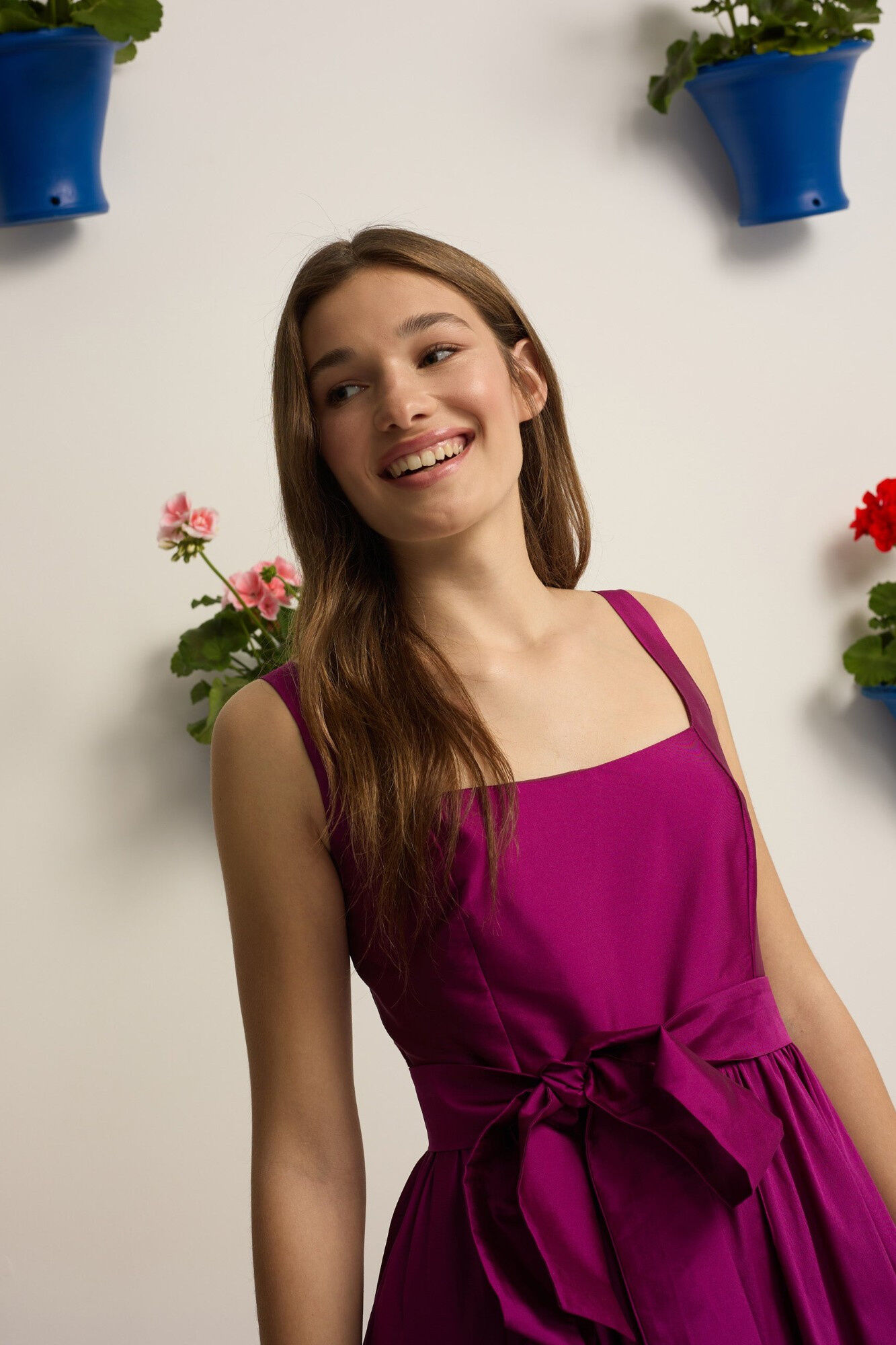 Silbon Vestido Event Collection em tafet&aacute;