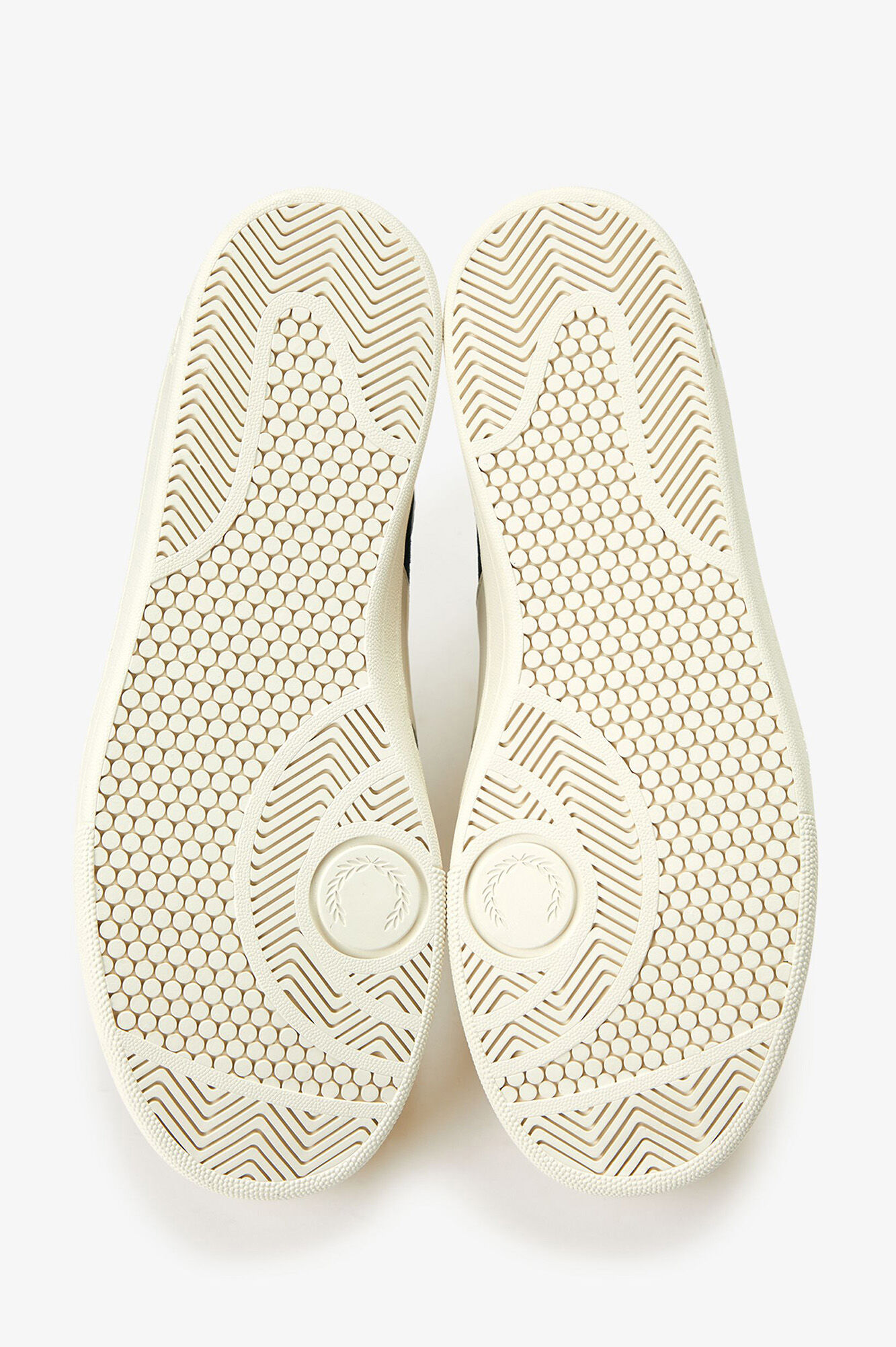 Fred Perry Sapatilhas B725 em pele/camur&ccedil;a Branco