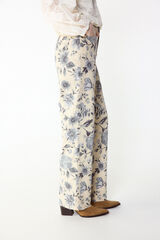 Slowlove Jeans recto flores Multicolour