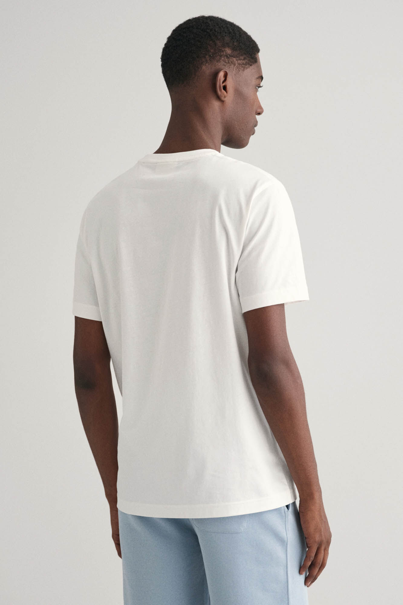 Gant T-shirt 100% algod&atilde;o Ecru