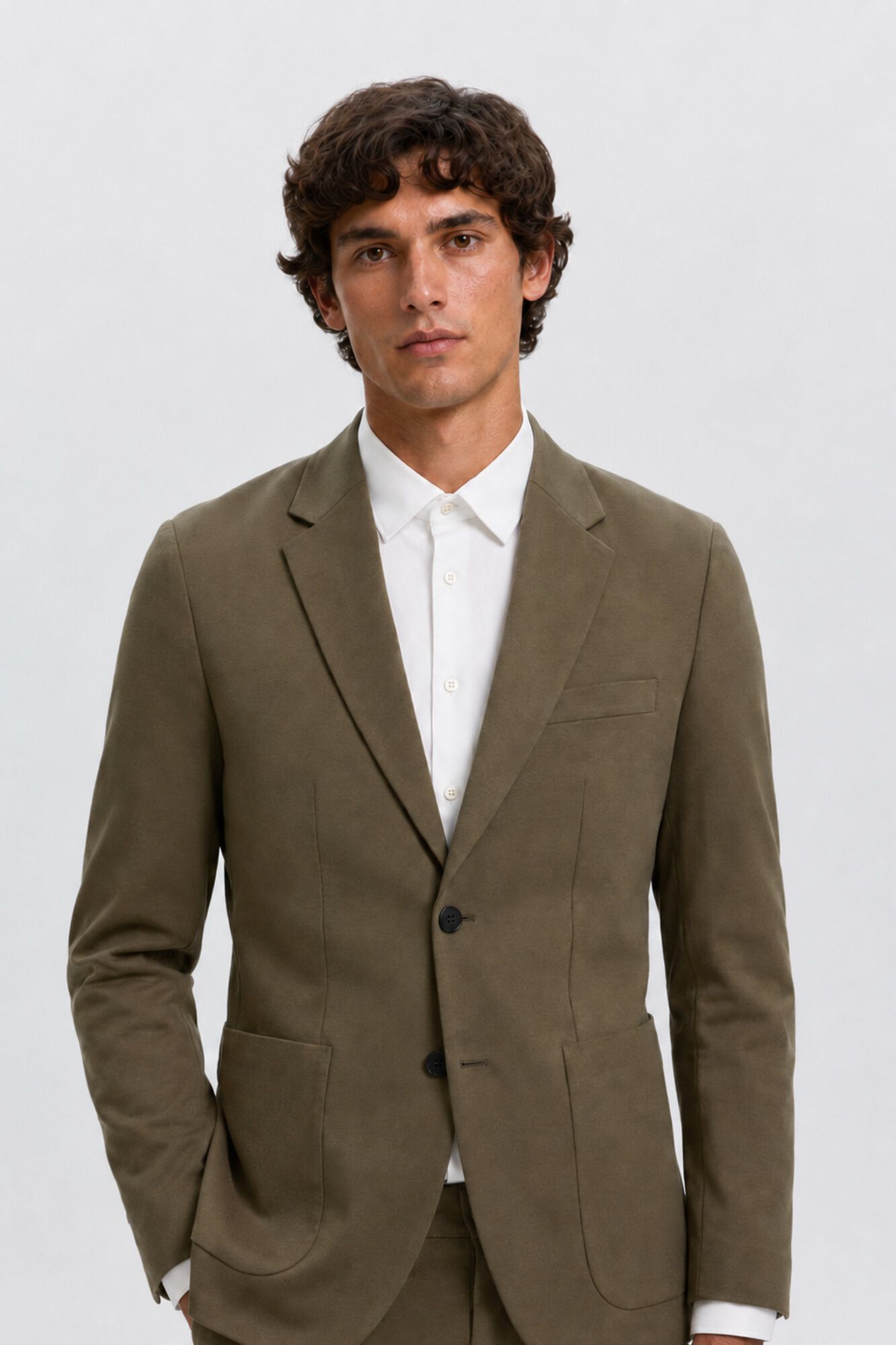 Selected Blazer Slim Fit Verde