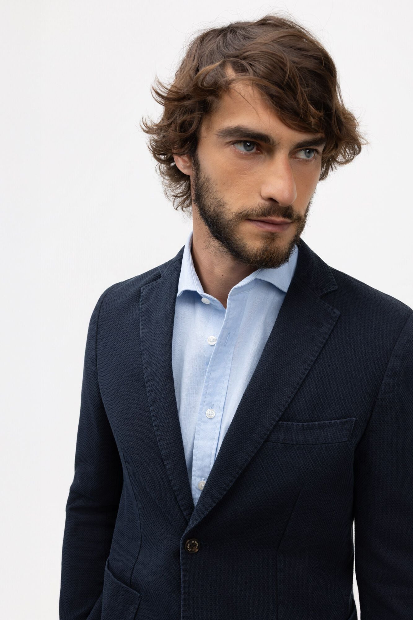 El Ganso Blazer Estruturado Azul