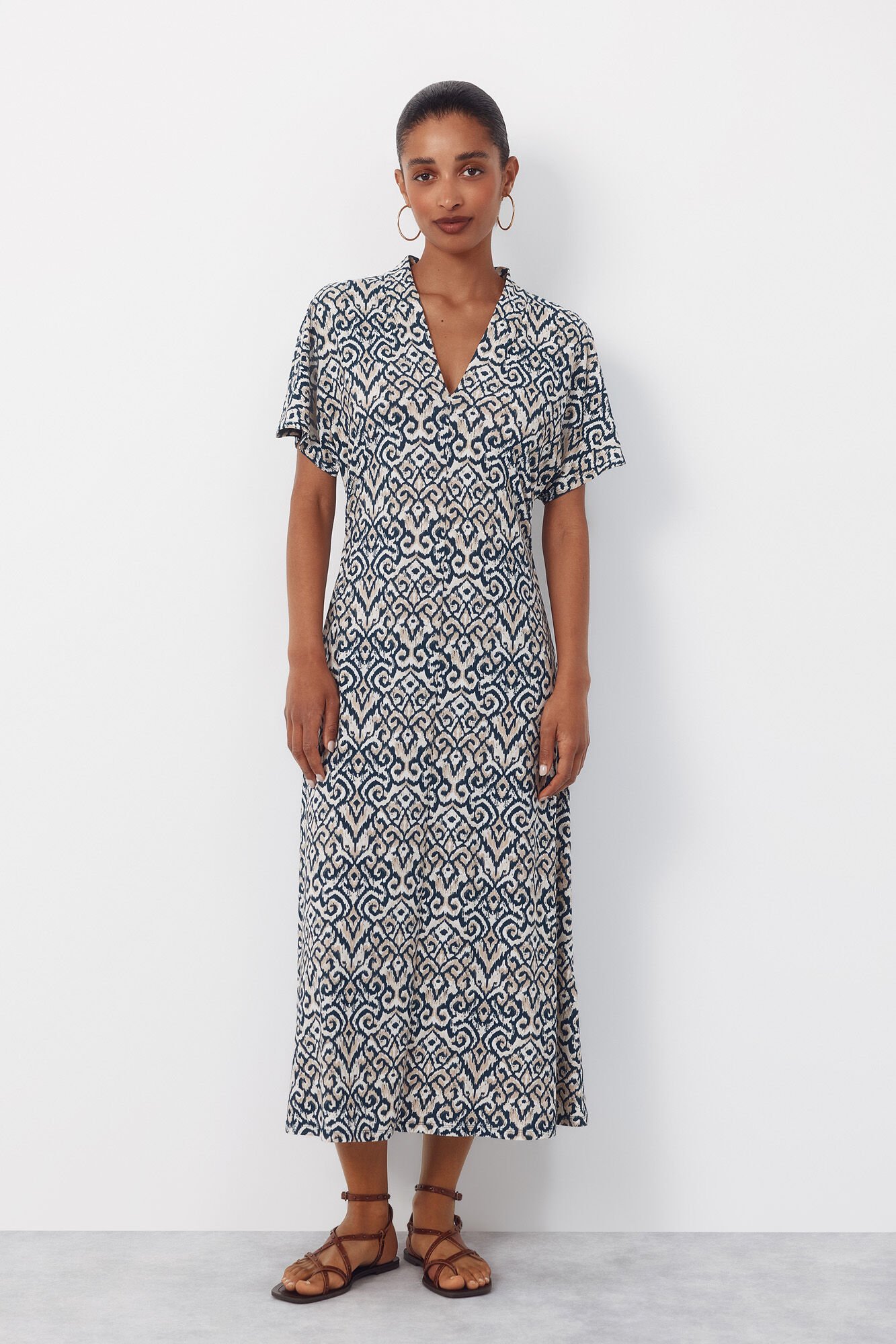 Cortefiel Printed dress