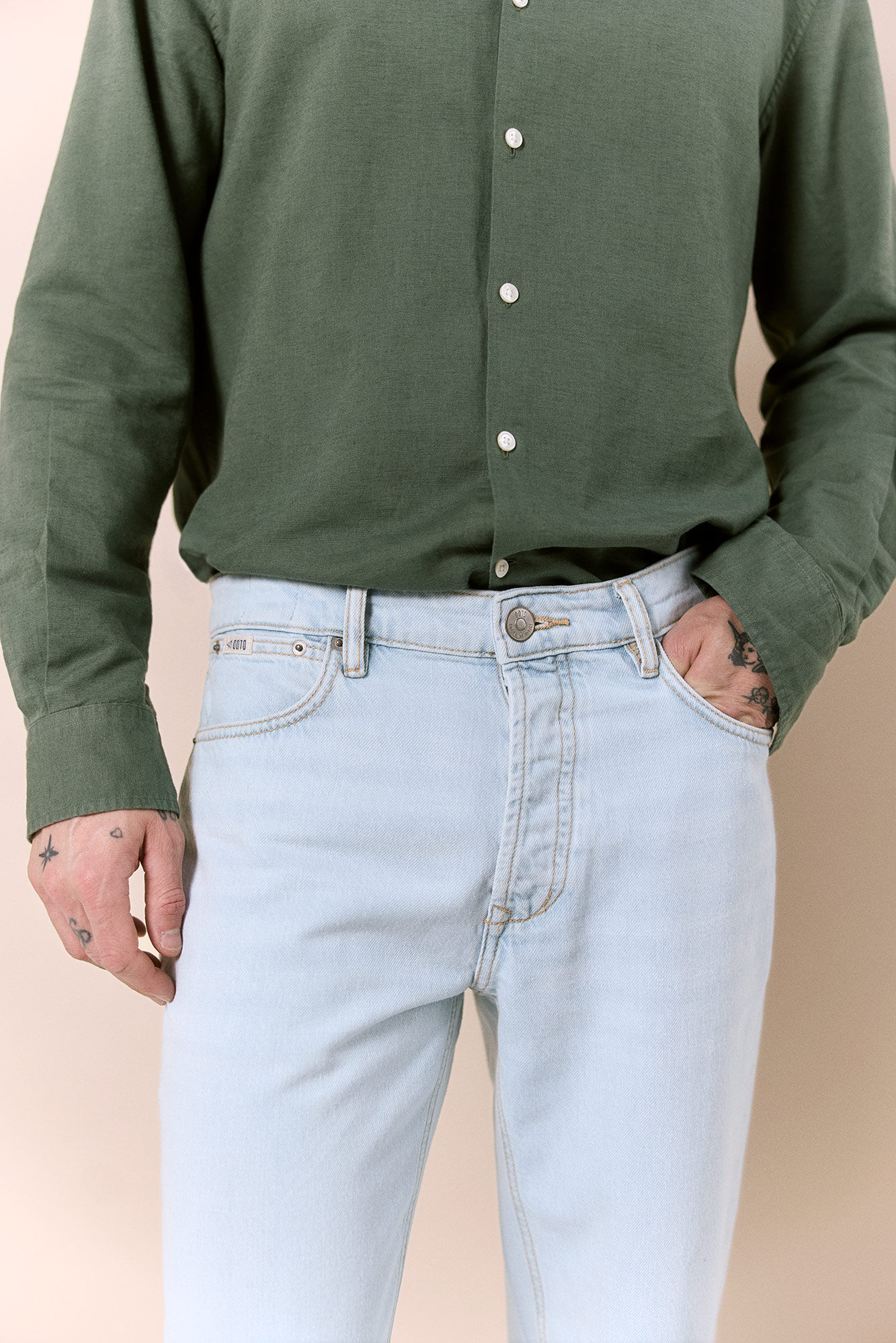 OOTO Pantal&oacute;n vaquero new straight fit Azul