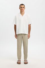 Selected Camisa de manga curta Branco