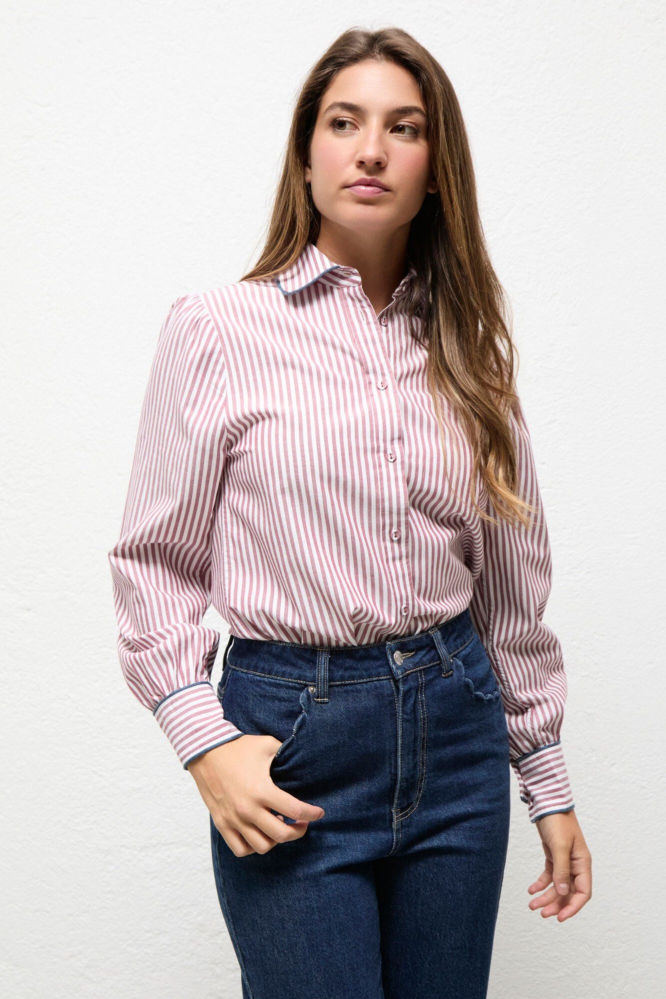 El Ganso Camisa Sabine Contraste Rayas