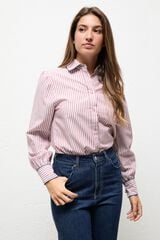 El Ganso Camisa Sabine com contraste de riscas Subiu