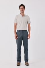 Cortefiel Cal&ccedil;as chino estampado regular Cinzento