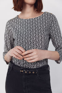 Cortefiel Essential boat neck t-shirt