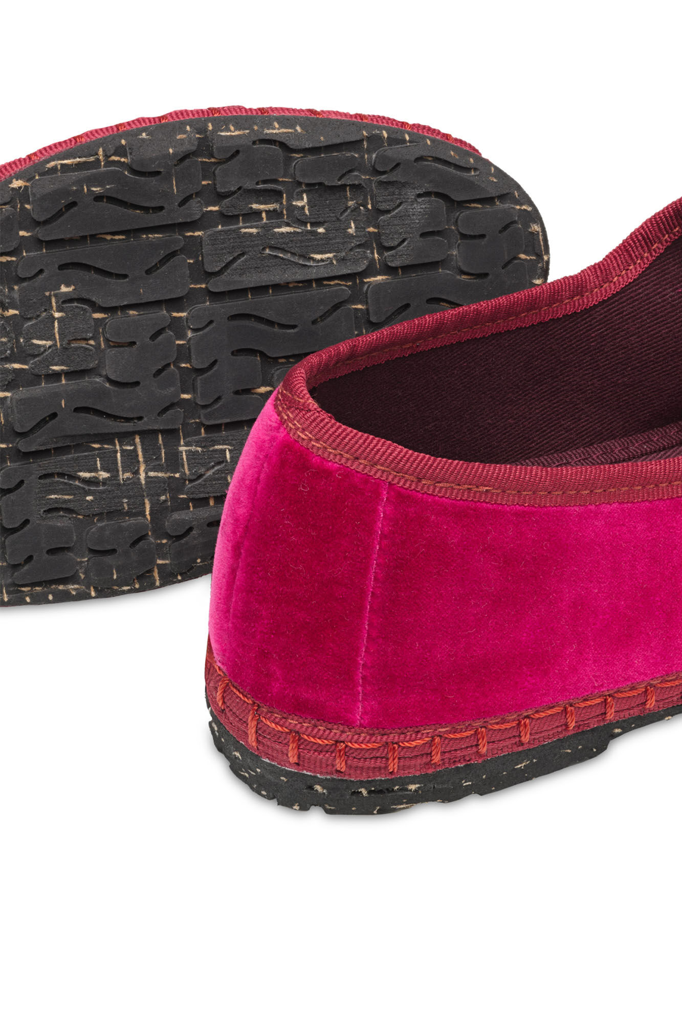 Flabelus Veludo Mary Janes Subiu