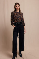 Slowlove Pantalón barrel Negro