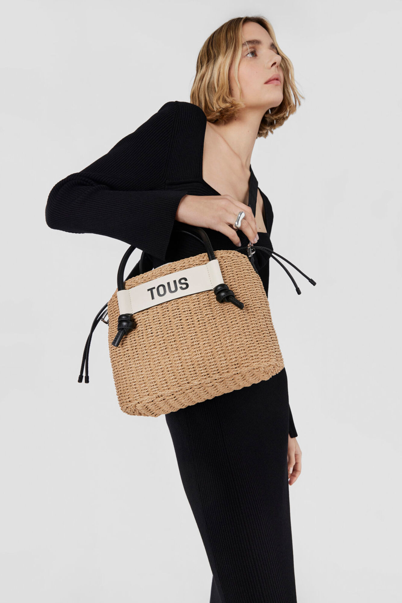 Tous Capazo mediano Scoubidou Beige