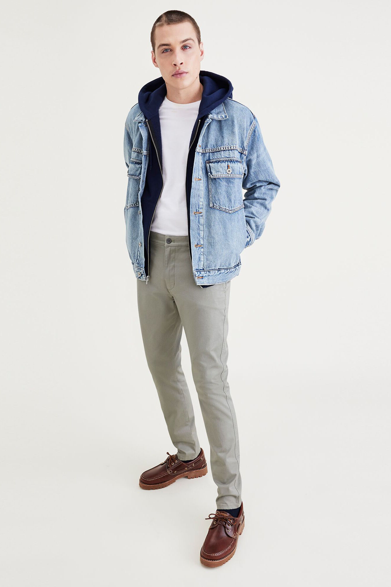 Dockers Cal&ccedil;as chino skinny fit Verde