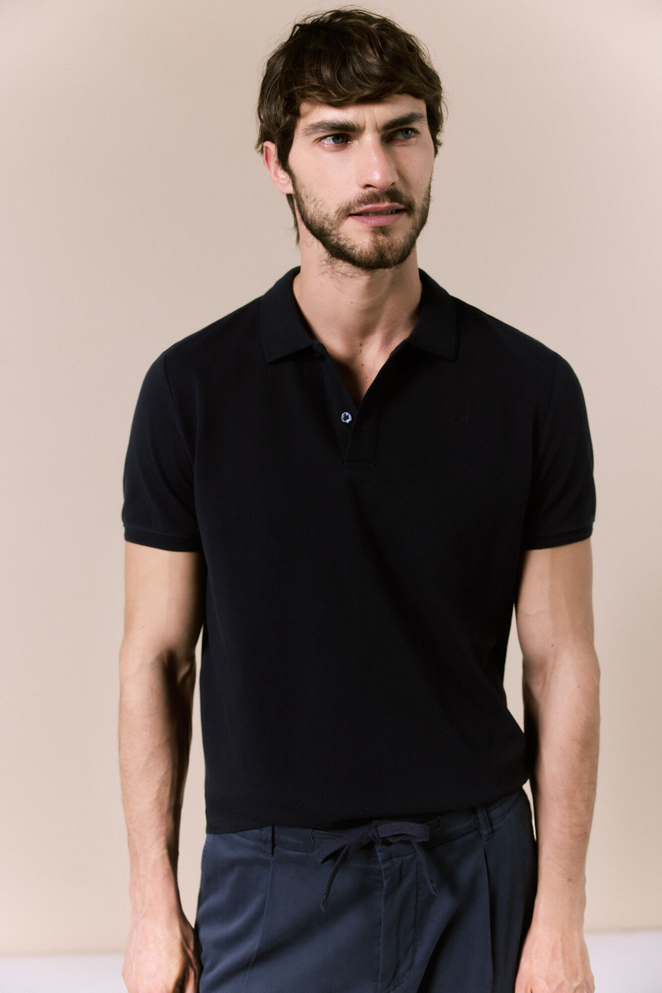 OOTO Piqu&eacute; basic polo shirt