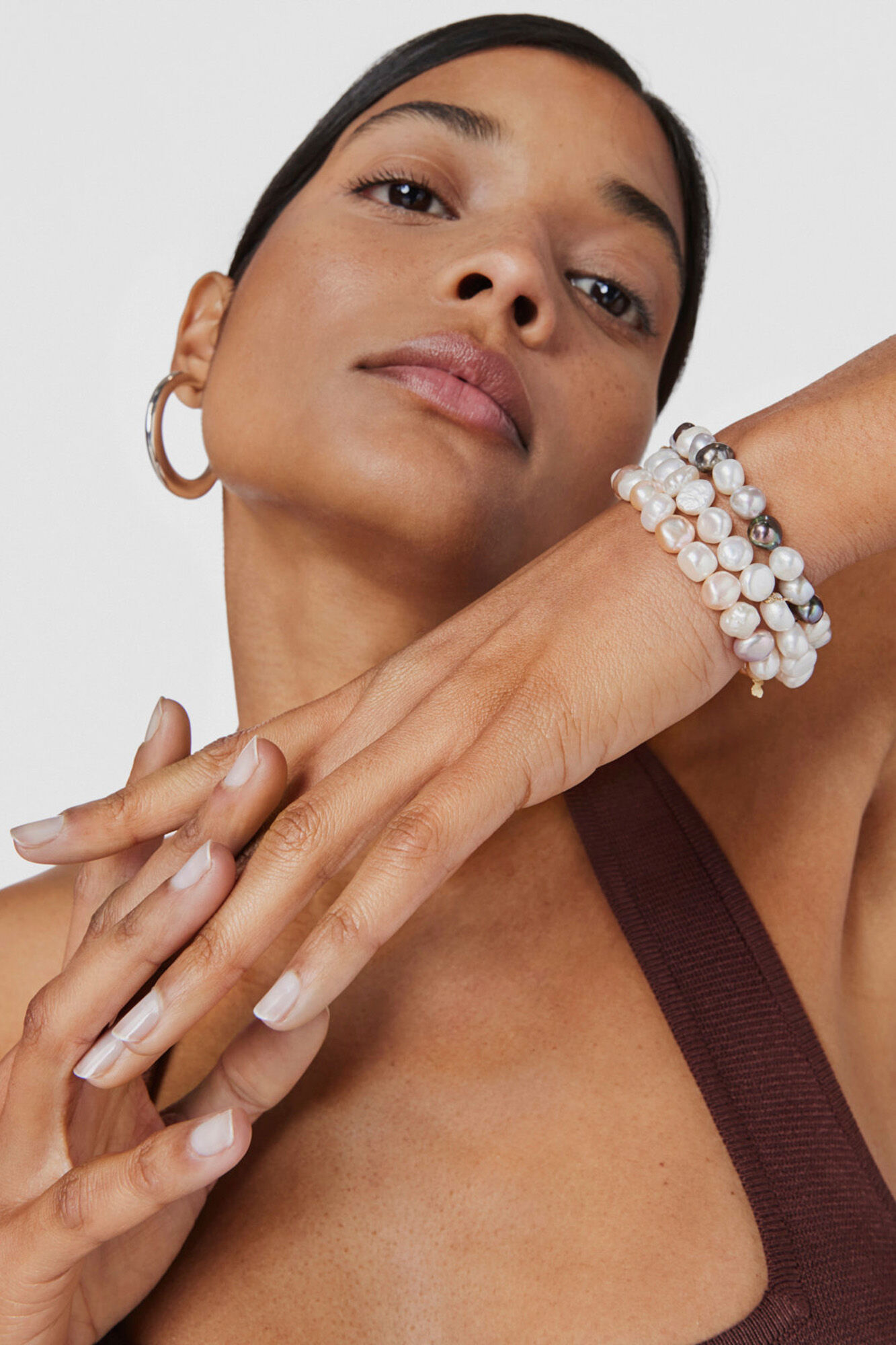 Tous Sweet Dolls gold bracelet with cultured Baroque pearls Yellow