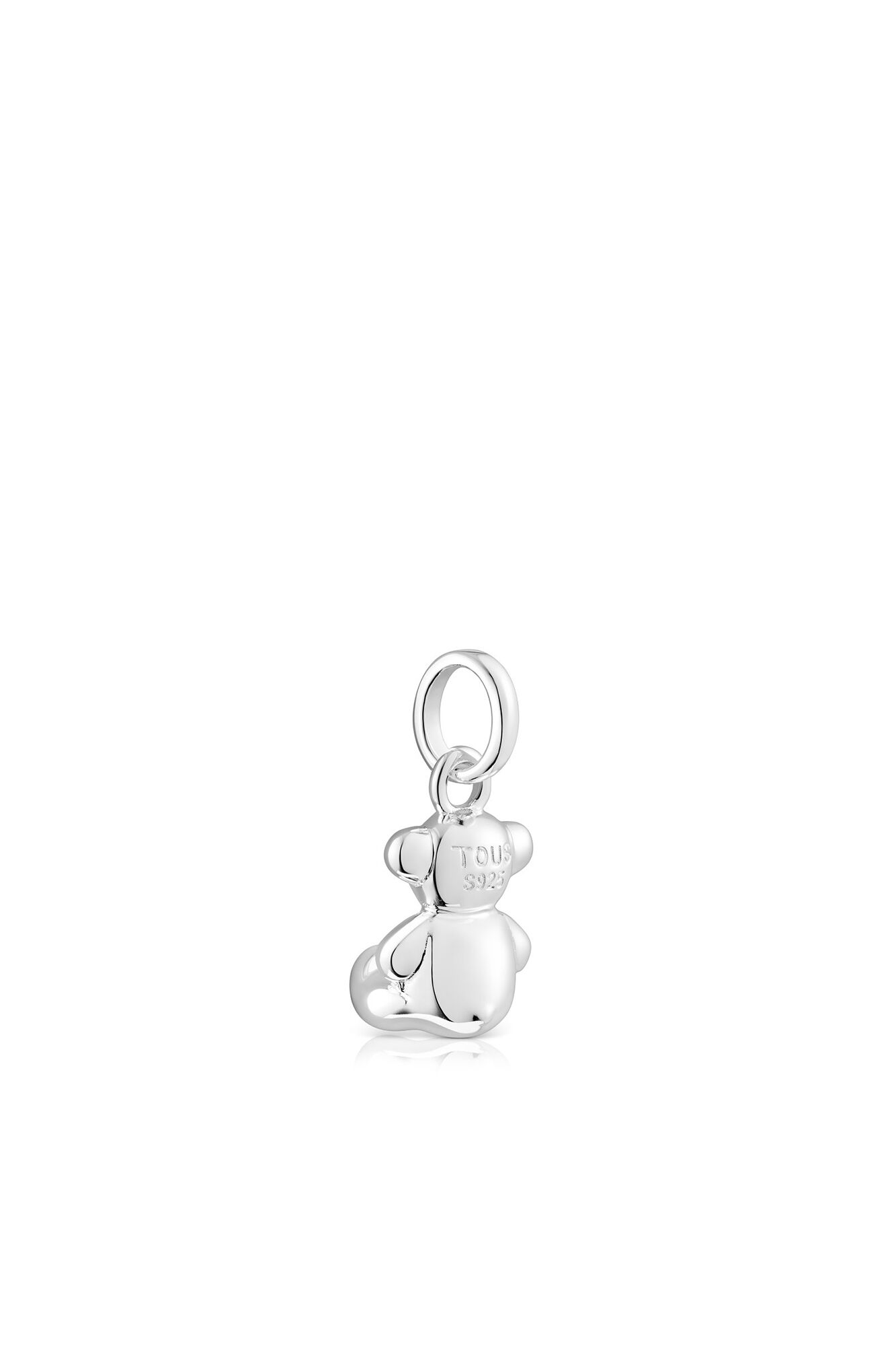 Tous Colgante oso peque&ntilde;o de plata Bold Bear Gris