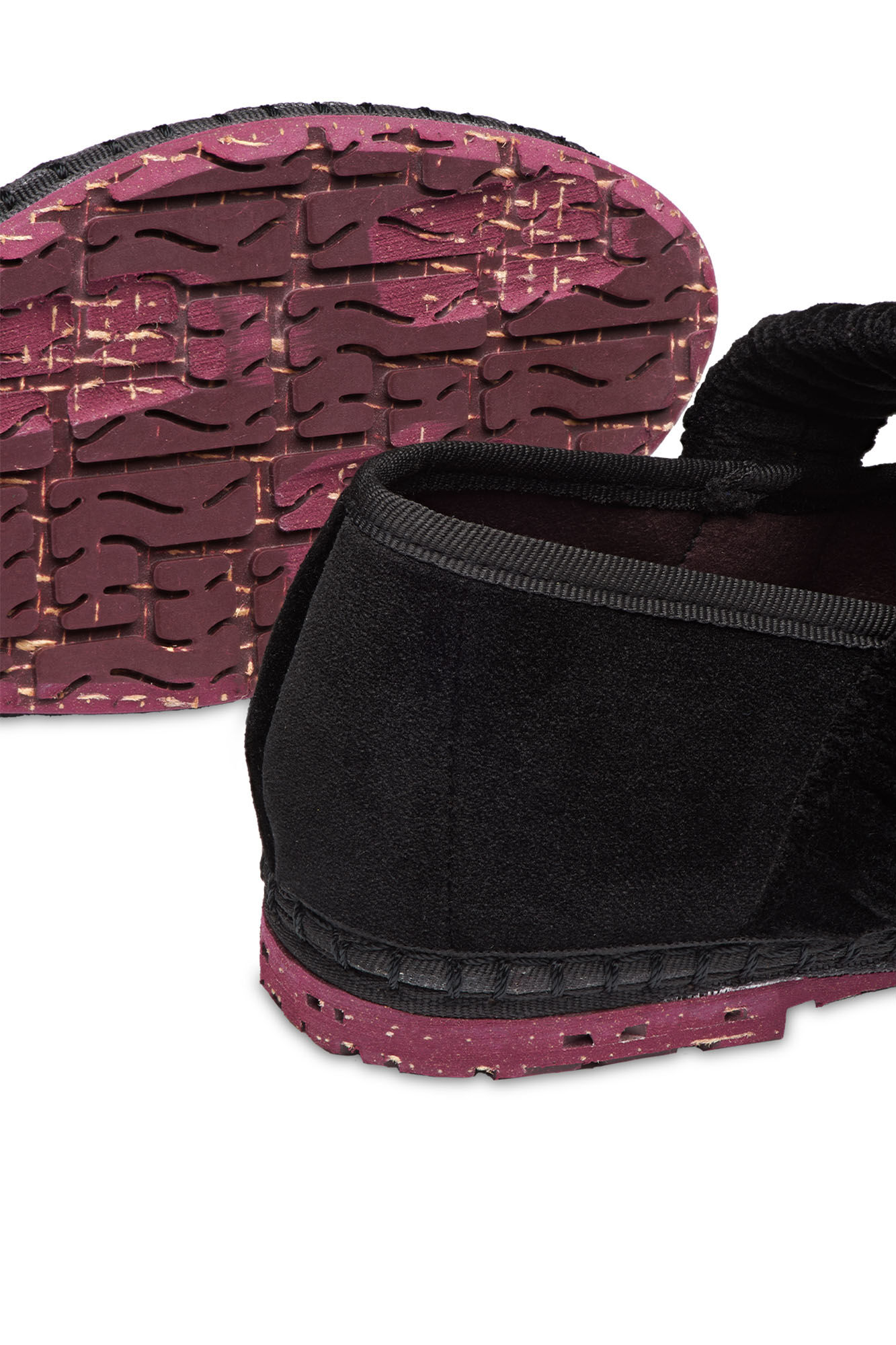 Flabelus Merceditas de terciopelo Negro