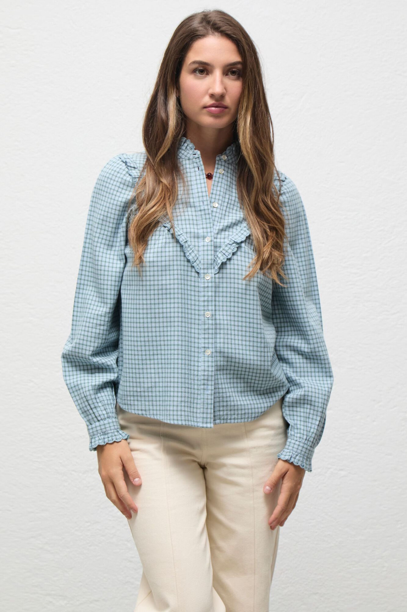El Ganso Blusa Lucie Cuadros
