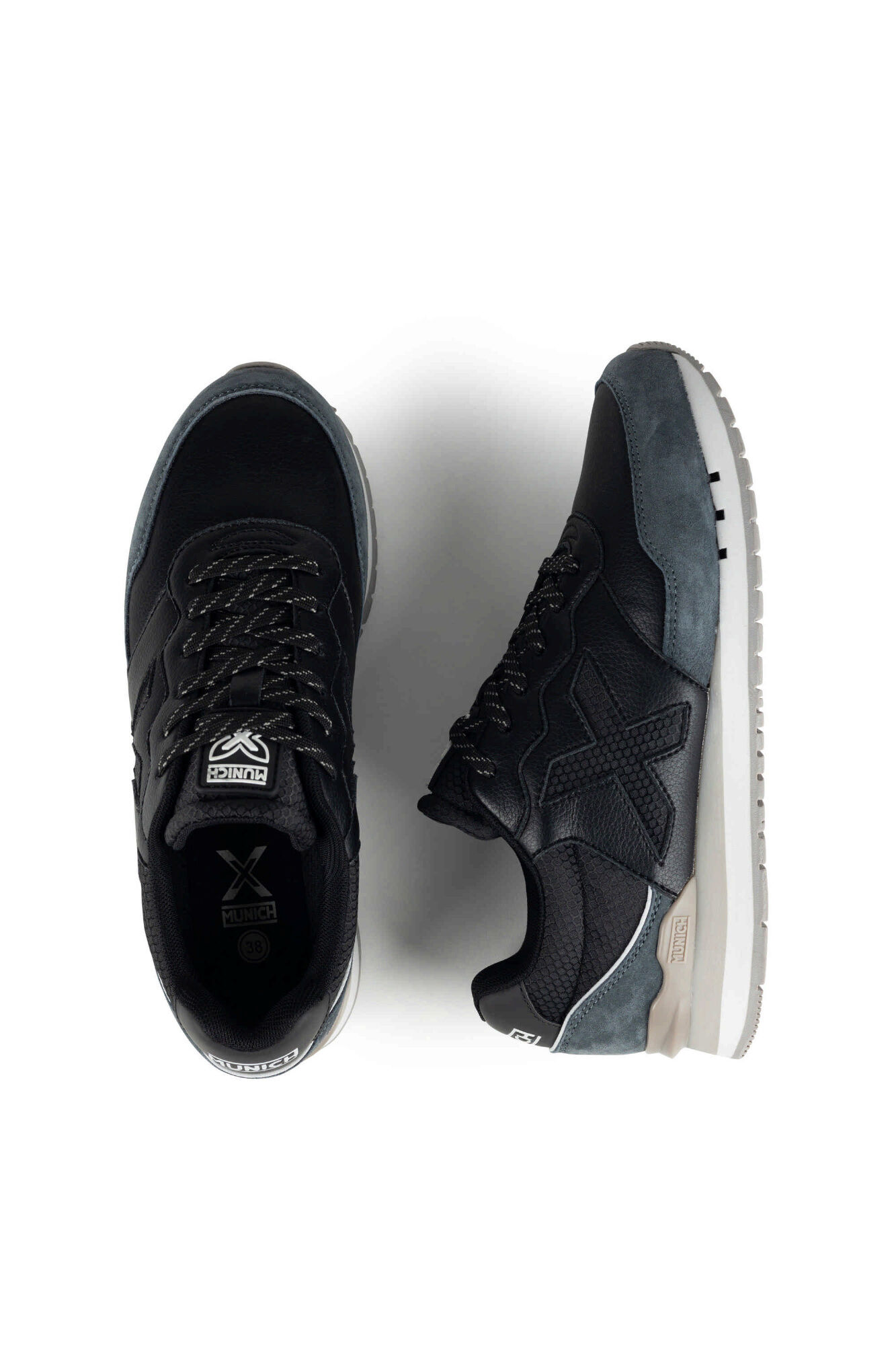 Munich Sapatilha Dash mulher Preto