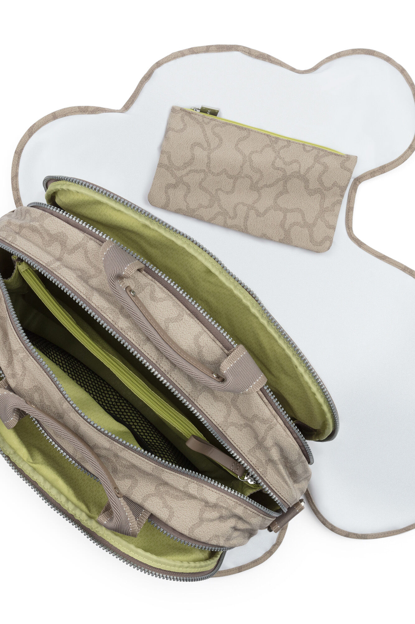 Tous Kaos New Colores baby bag in stone Grey