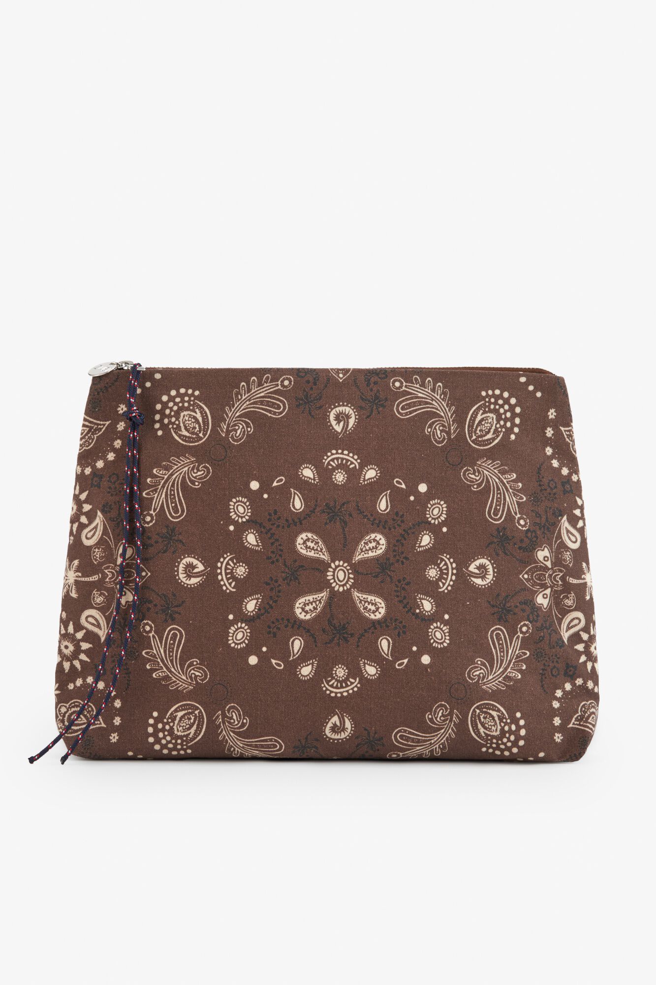 Zubi Mala de m&atilde;o Pouch Castanho