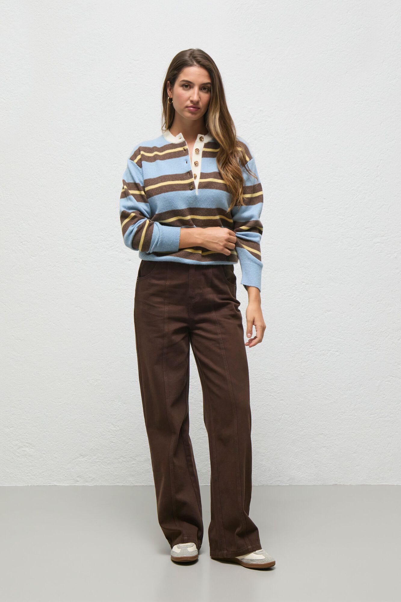 El Ganso Camisola Paige Riscas Azul