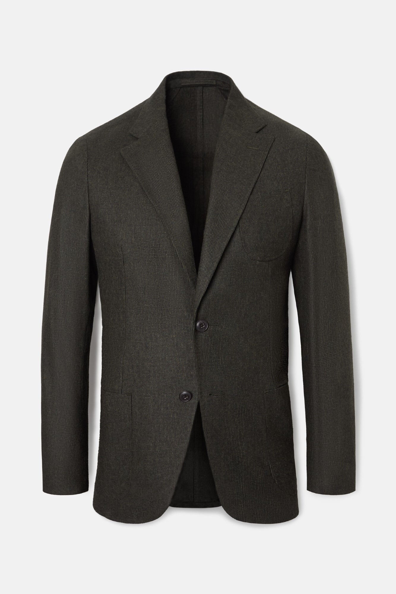 Silbon Houndstooth blazer Green