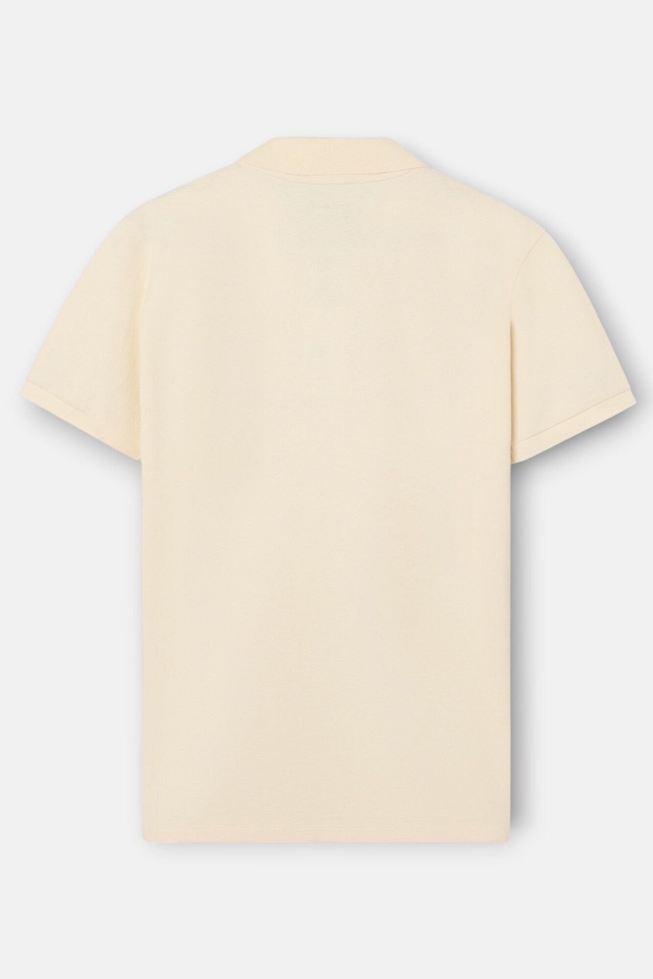 Silbon Polo cl&aacute;ssico liso Ecru