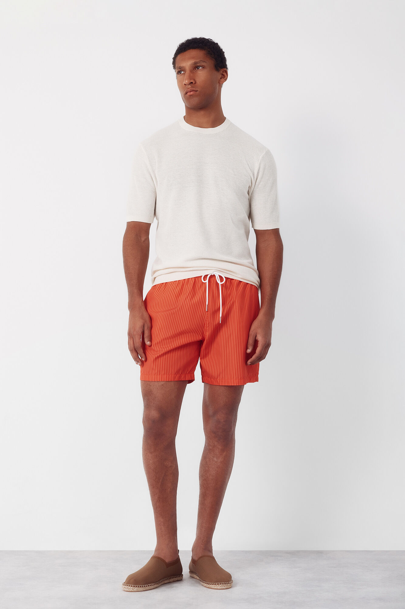 Cortefiel Striped print swimwear