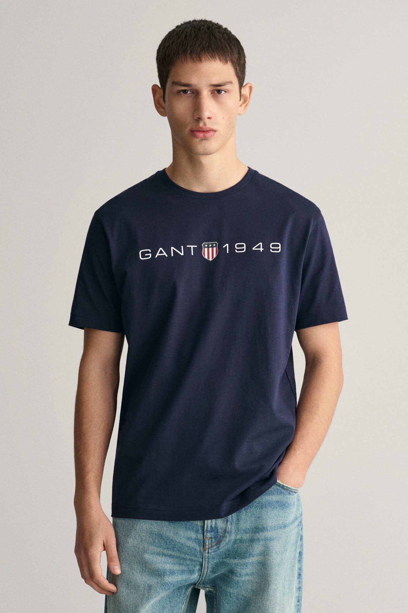 Gant 100% cotton T-shirt Navy