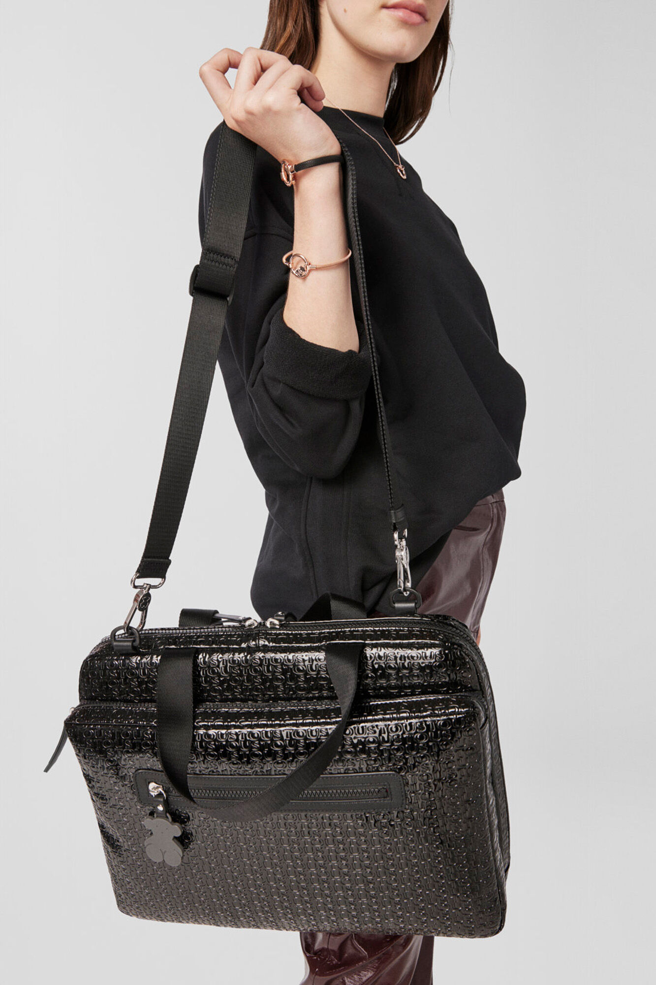 Tous Black Lindsay briefcase Black