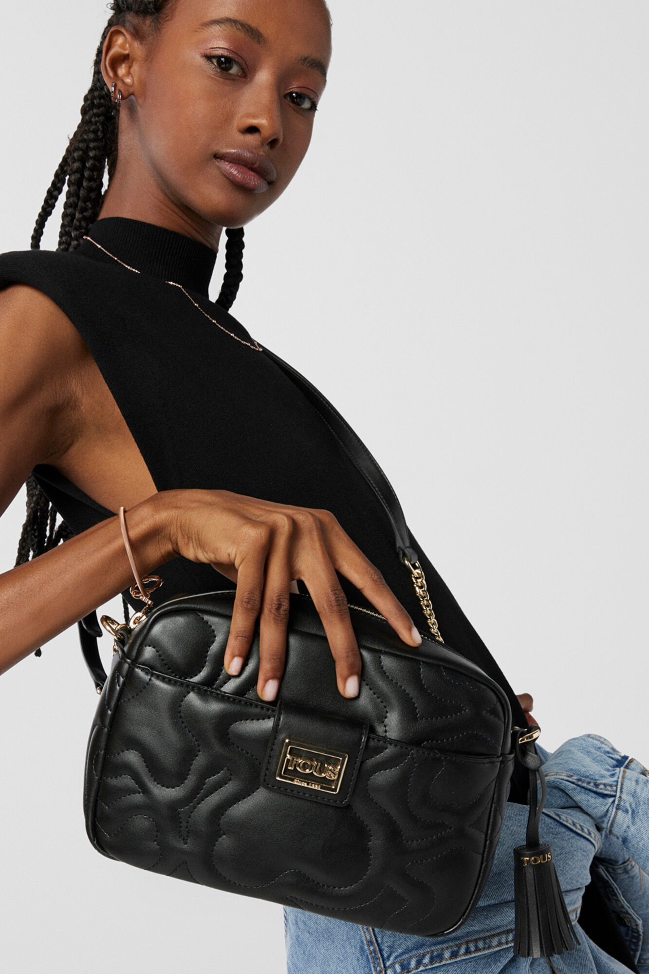 Tous Bandolera peque&ntilde;a Kaos Dream negra Negro