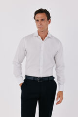 Cortefiel Otom&aacute;n slim fit easy iron dress shirt White
