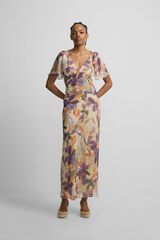 Silbon Floral print long dress Multicolour