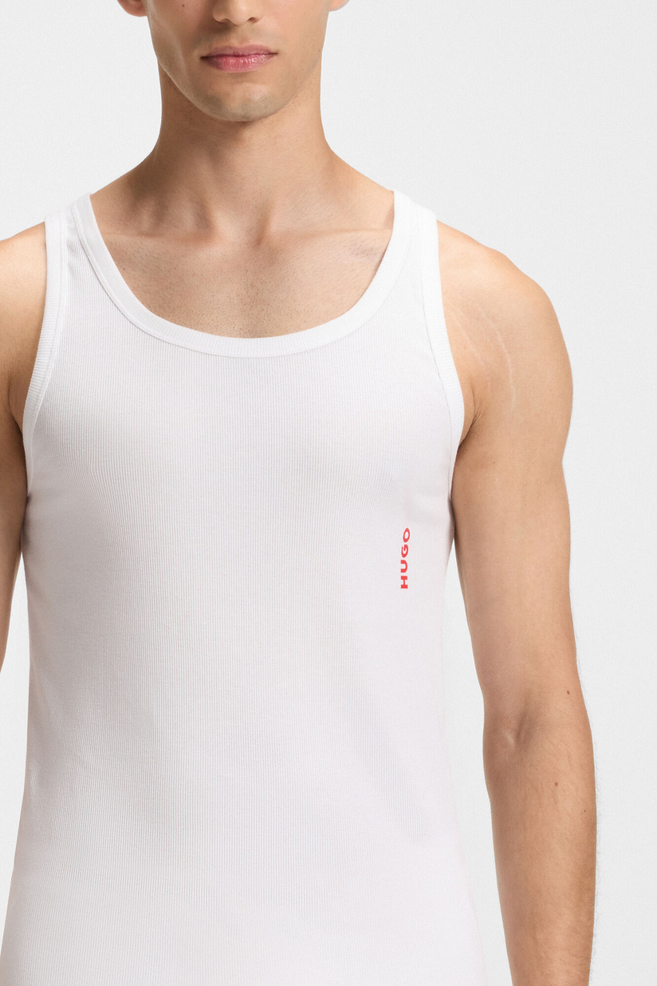 HUGO Pack 2 camisetas Blanco