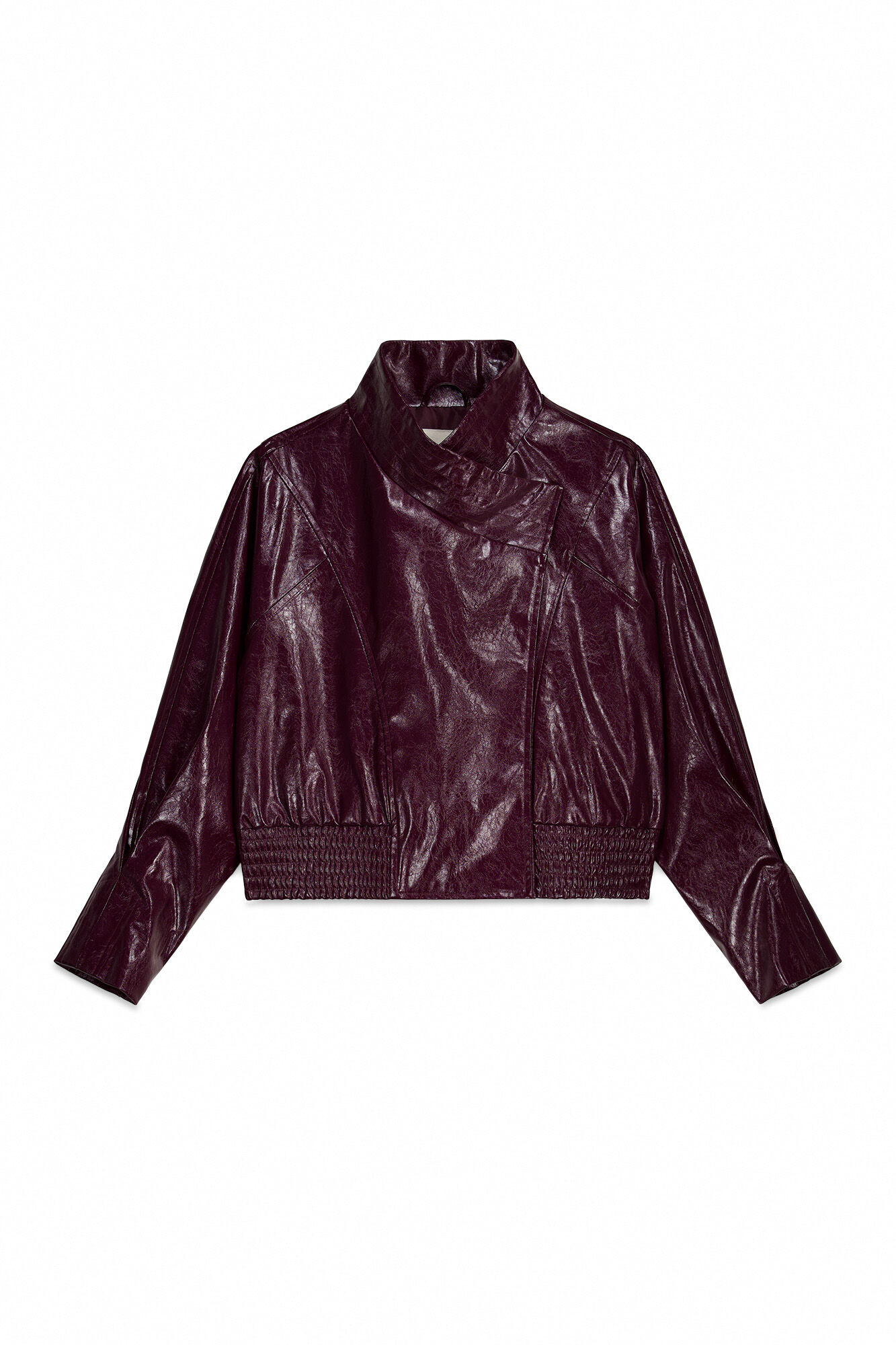 Slowlove Jaqueta com efeito pele brilhante Granada