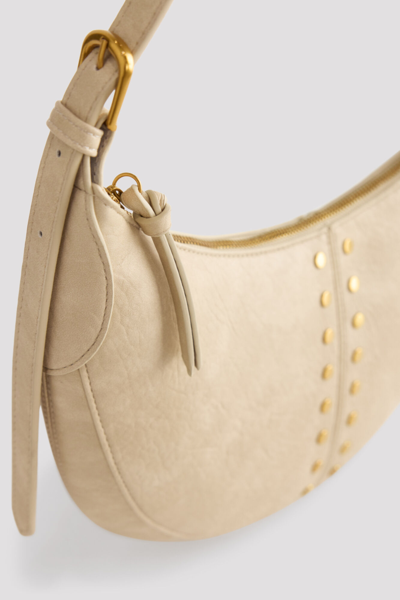 Cortefiel Crossbody bag with studs